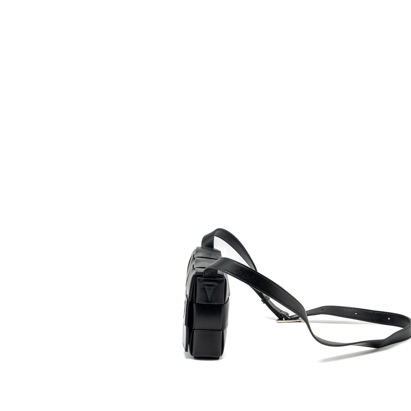 Bottega Veneta Small Cassette Leather Black SHW