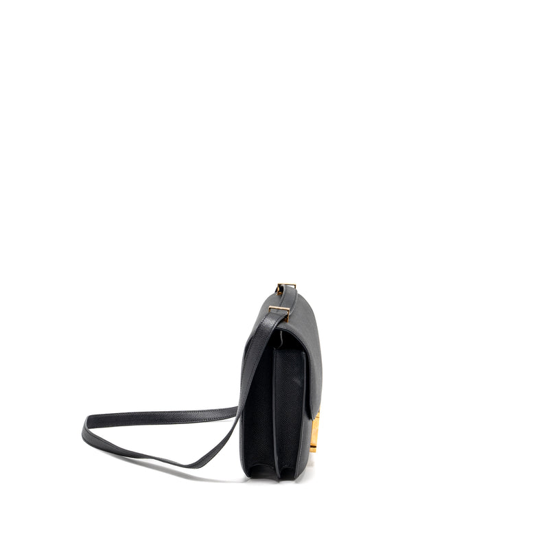 Hermes Constance 24 epsom black RGHW Stamp A
