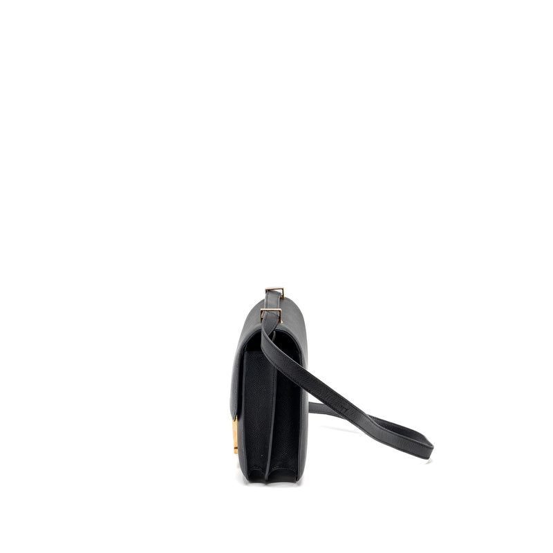 Hermes Constance 24 epsom black RGHW Stamp A