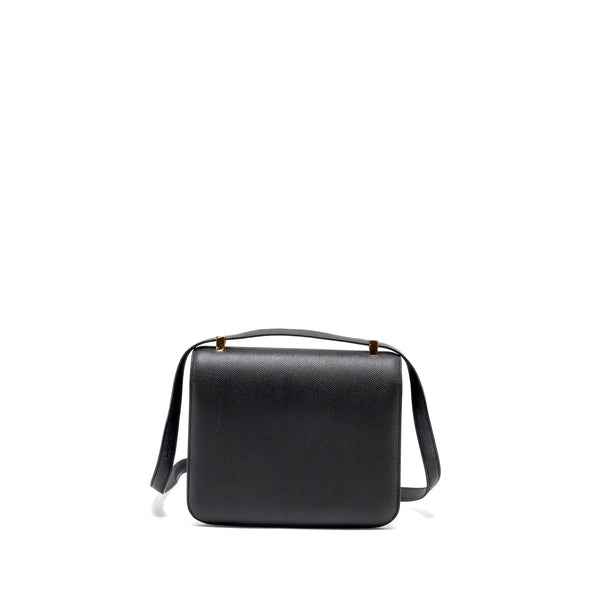 Hermes Constance 24 epsom black RGHW Stamp A