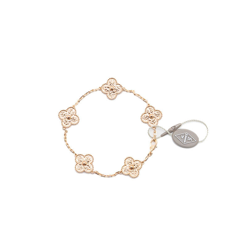 Van cleef deals bracelet rose gold