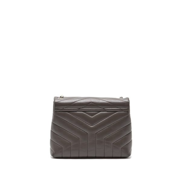 Saint Laurent/YSL Small Lou Lou Bag Calfskin Dark Grey SHW
