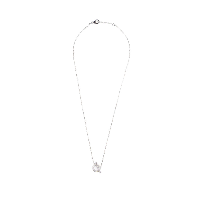 Hermes Finesse Necklace White Gold Diamonds