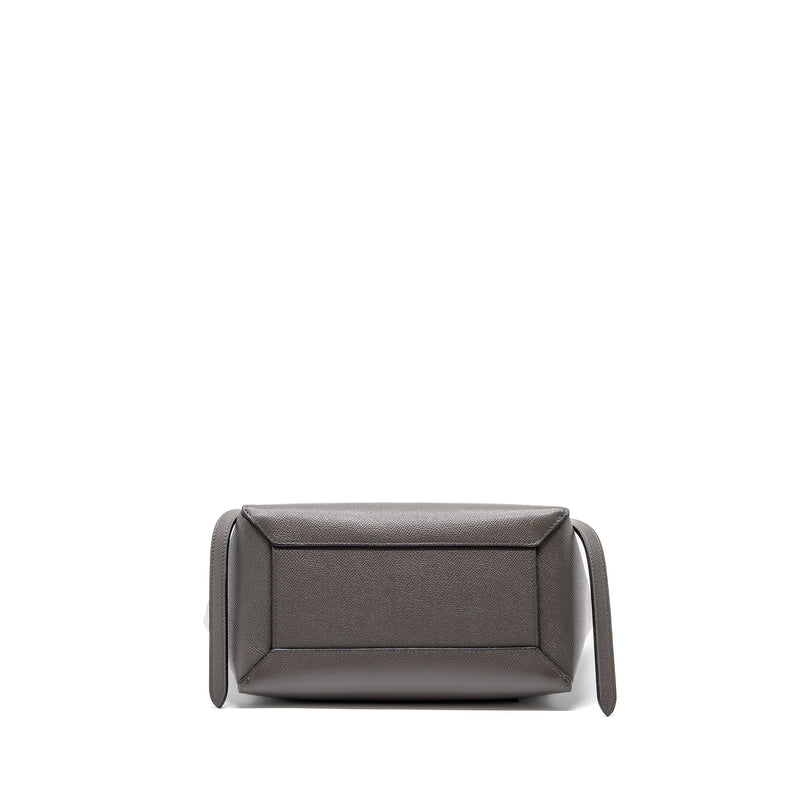 Celine Micro Belt Bag Grained Calfskin Grey GHW
