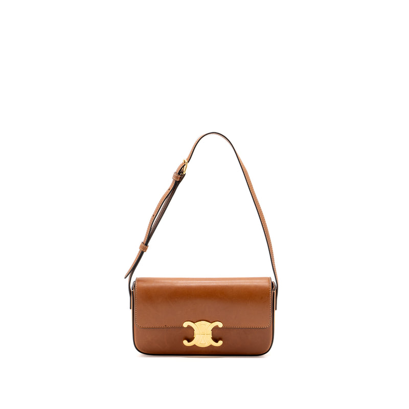 Strap bag triomphe in natural calfskin sale