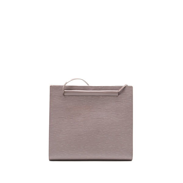 Louis Vuitton Saint Tropez Shoulder Bag Epi Grey SHW