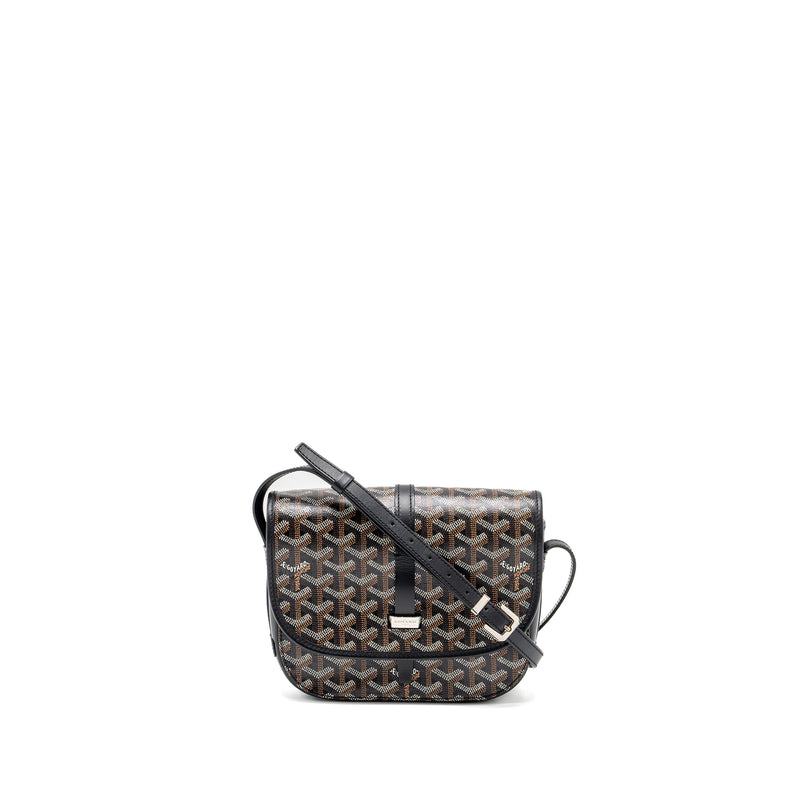 Goyard messenger bag black sale