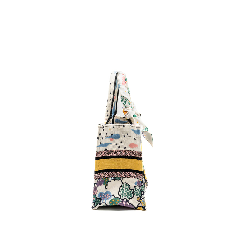 Dior Small dior book tote canvas multicolor