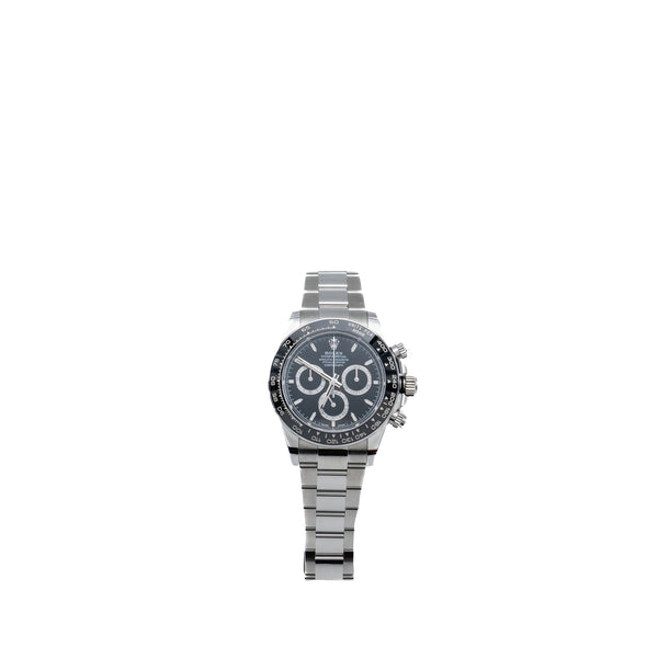 Rolex Cosmography Daytona oyster 40mm oyster steel black dial, model: m126500ln-0002