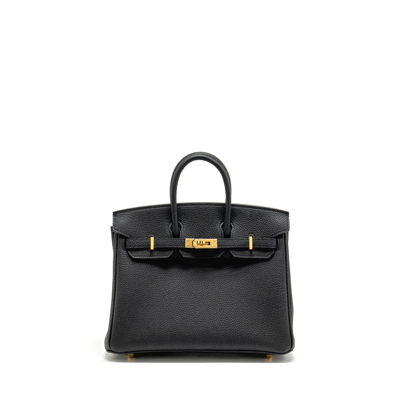 Hermes birkin 25 togo black GHW stamp Y