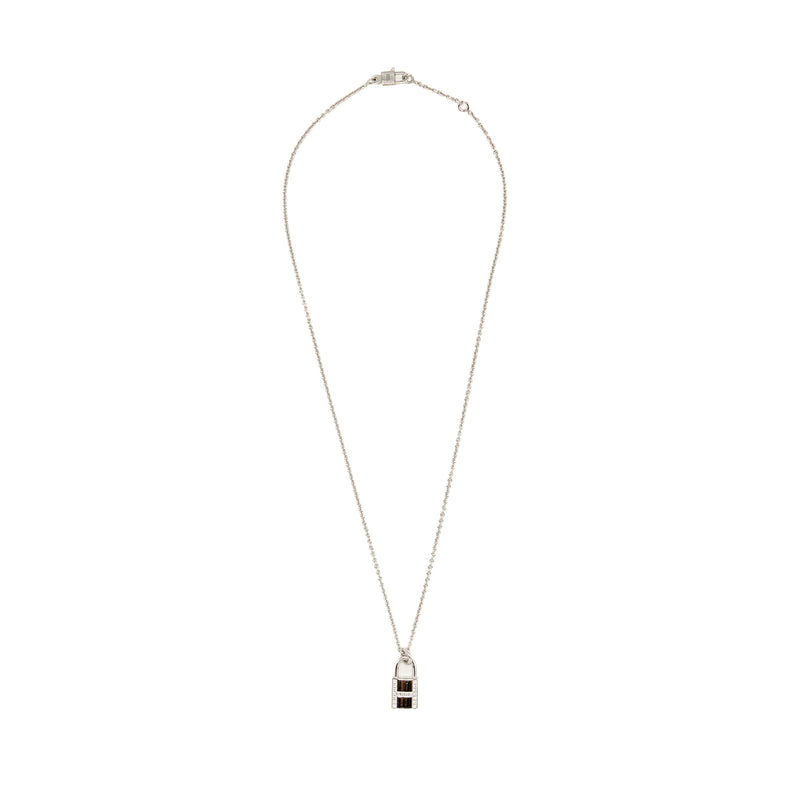 Hermes Kelly Cadenas Pendant White Gold, Diamonds