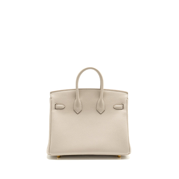 Hermes Birkin 25 togo Beton GHW stamp Z