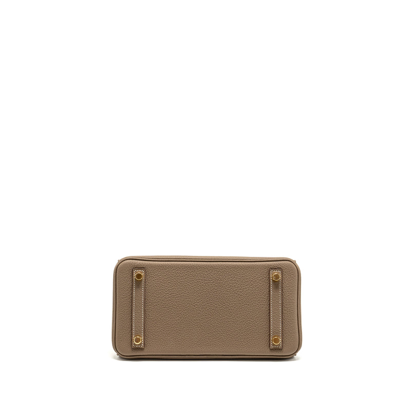 Hermes Birkin 25 togo etoupe GHW stamp B