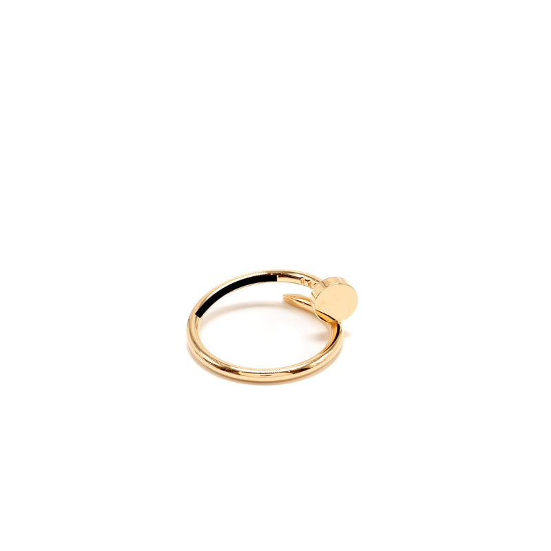 Cartier Size 51 Juste Un Clou Ring, Small Model Rose Gold
