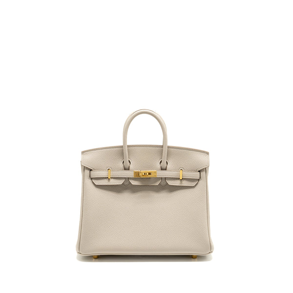 Hermes Birkin 25 togo Beton GHW stamp Z