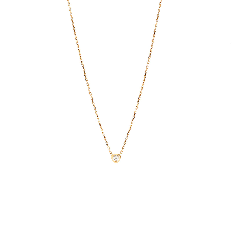 Cartier Diamants Legers Necklace Rose Gold, Diamond