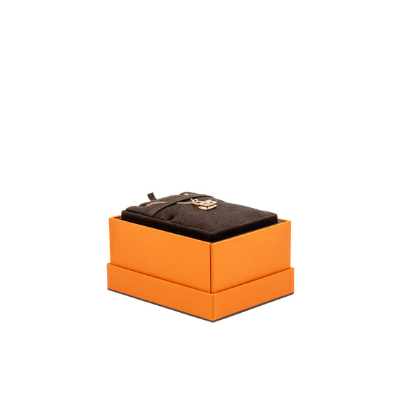 Hermes Amulette Constance Pendant Rose Gold, Diamonds