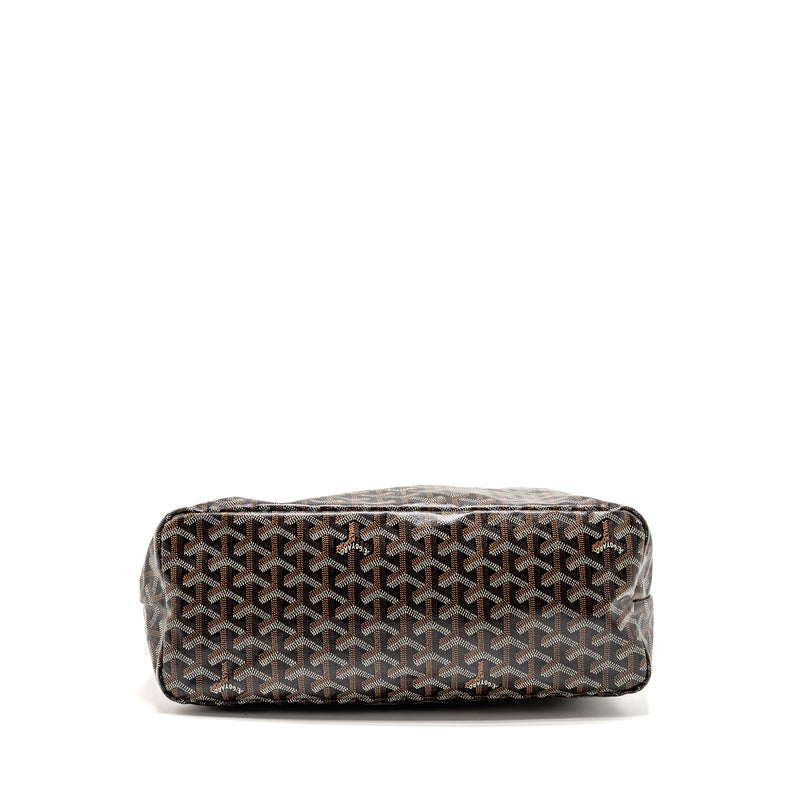 Goyard Boheme Hobo Bag Goyardine Canvas/Calfskin Black SHW