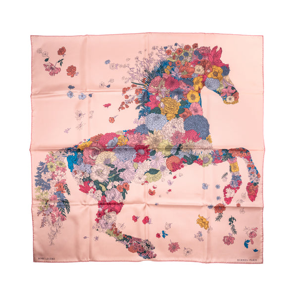 Hermes 90cm Silk Scarf Robe Legere Multicolour