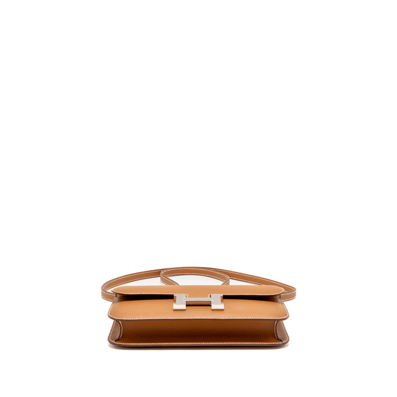 Hermes Constance Elan Epsom Gold SHW Stamp K