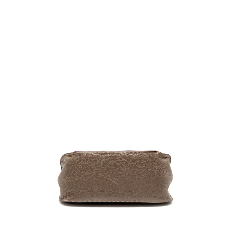 Hermes Jypsiere 28 clemence etoupe SHW stamp square Q
