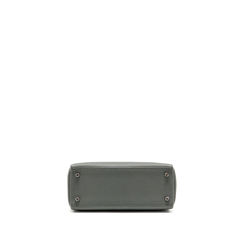 Hermes Kelly 25 Togo Vert Amande SHW Stamp U