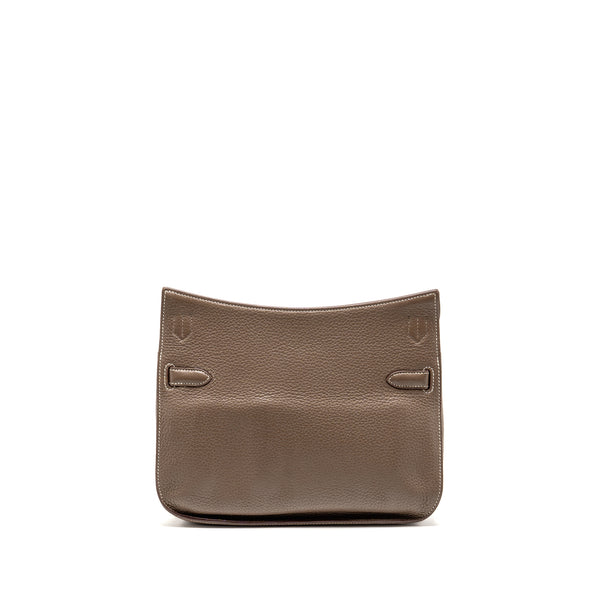 Hermes Jypsiere 28 clemence etoupe SHW stamp square Q