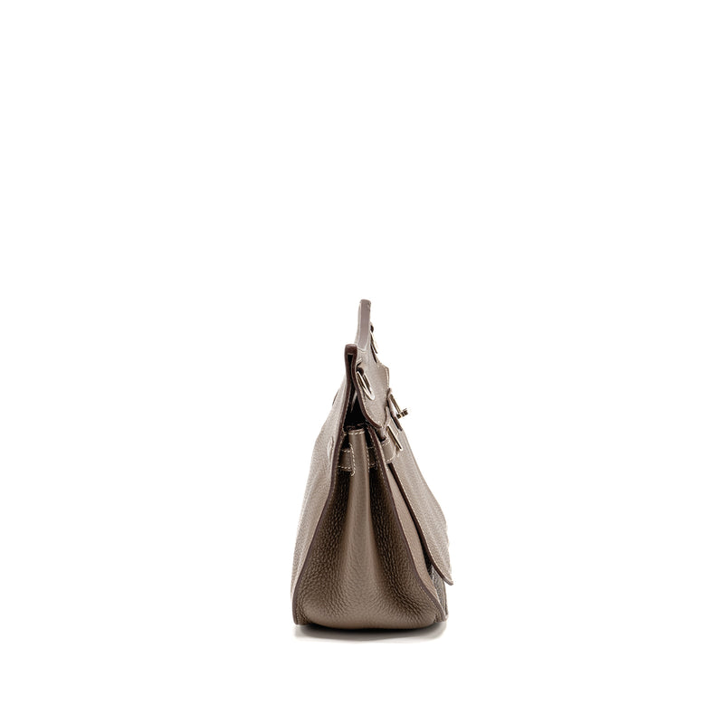 Hermes Jypsiere 28 clemence etoupe SHW stamp square Q