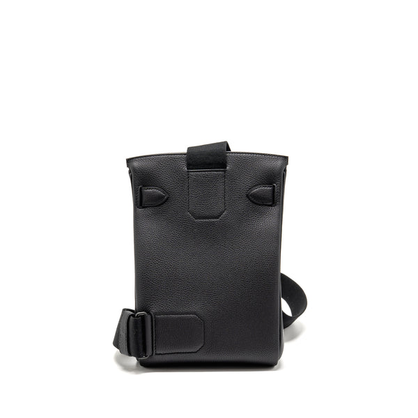 Hermes Hac A Dos PM Backpack Togo SO Black Stamp K