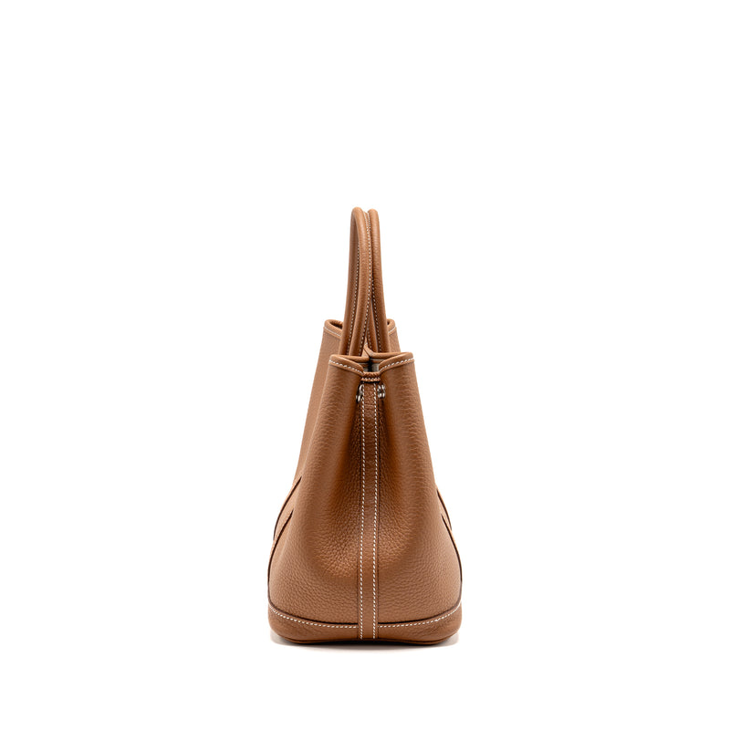 Hermes GardenParty 30 Negonda Gold SHW Stamp W