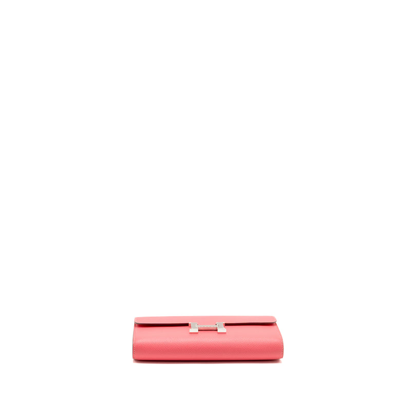 Hermes Constance to Go Epsom Rose Azalee SHW Stamp W