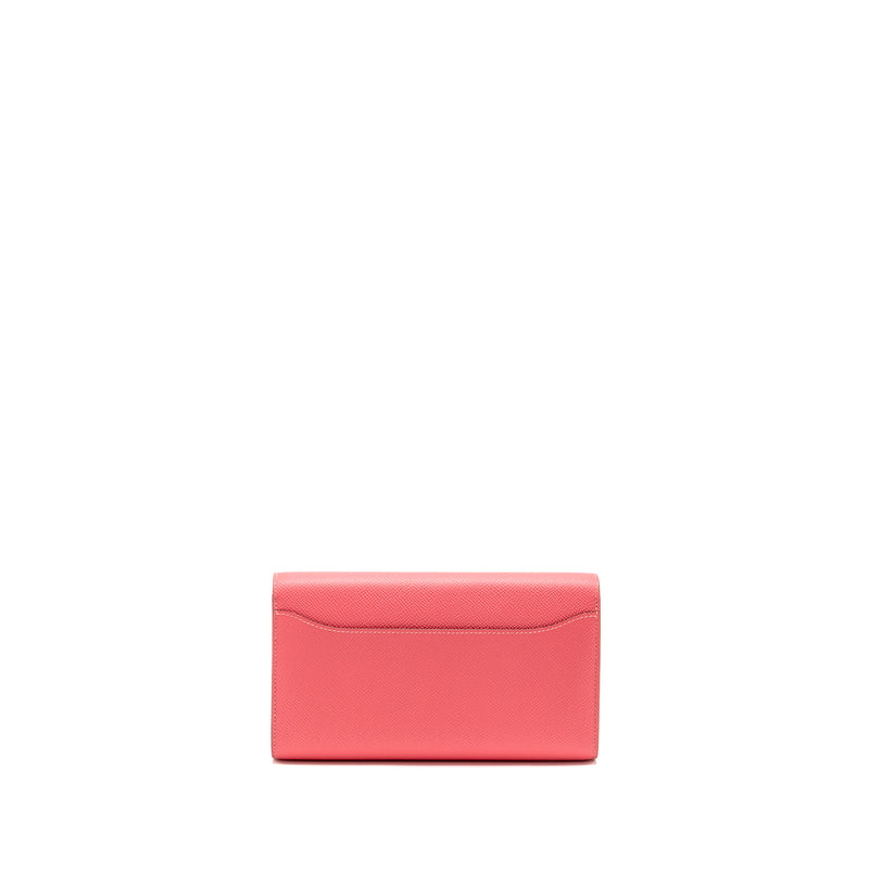 Hermes Constance to Go Epsom Rose Azalee SHW Stamp W