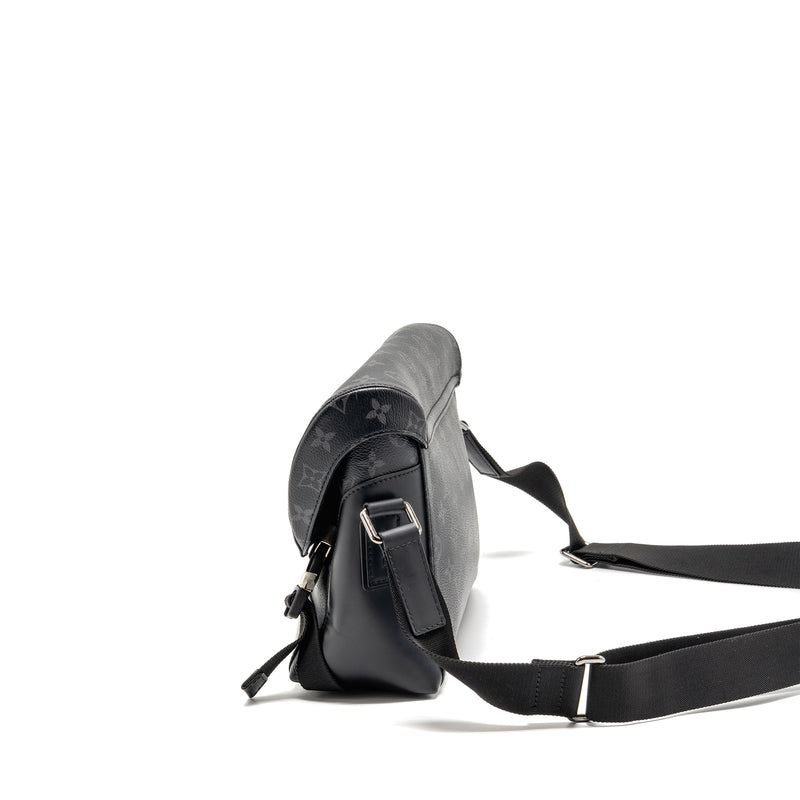 Louis Vuitton Messenger Voyager PM Monogram Canvas Black SHW
