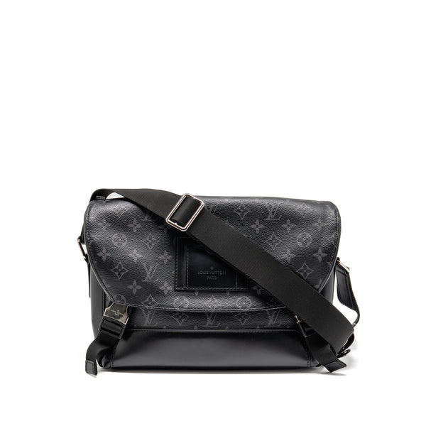 Louis Vuitton Messenger Voyager PM Monogram Canvas Black SHW