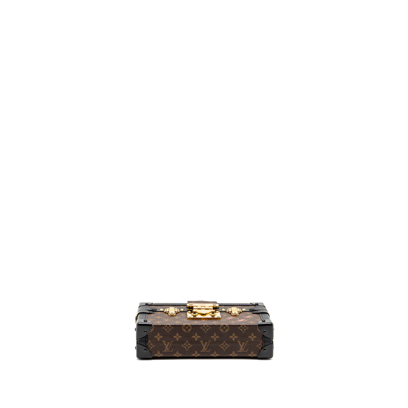 Louis Vuitton Petite Malle Monogram Canvas/Smooth Calfskin GHW
