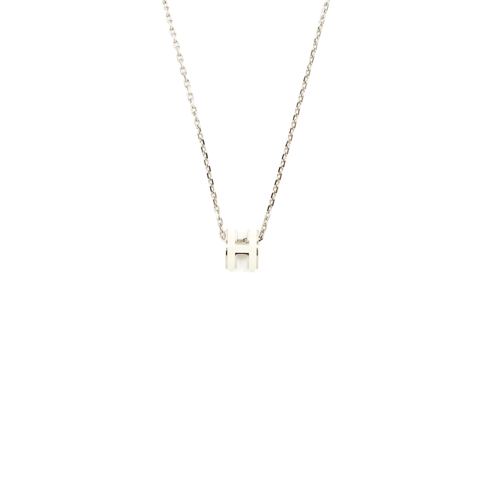 ☆HERMES☆入手困難☆お洒落Pendente Mini Maillon PM/Silver mini-maillon-pendant-small-