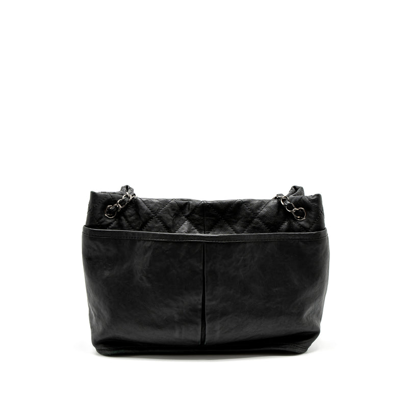 Chanel Tote Bag Calfskin Black SHW