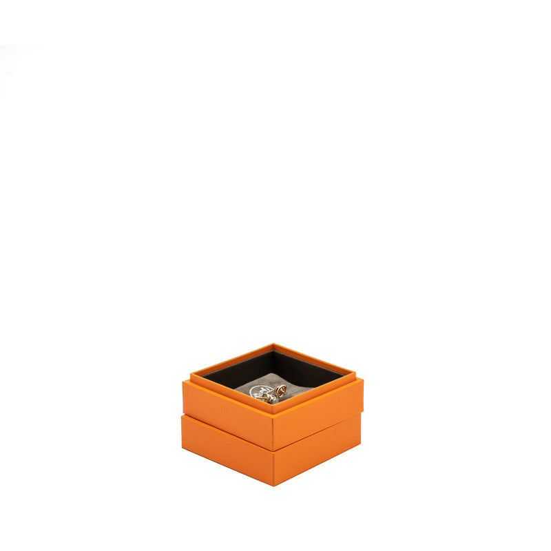 Hermes Farandole Earrings, Very Small Model Rose Gold