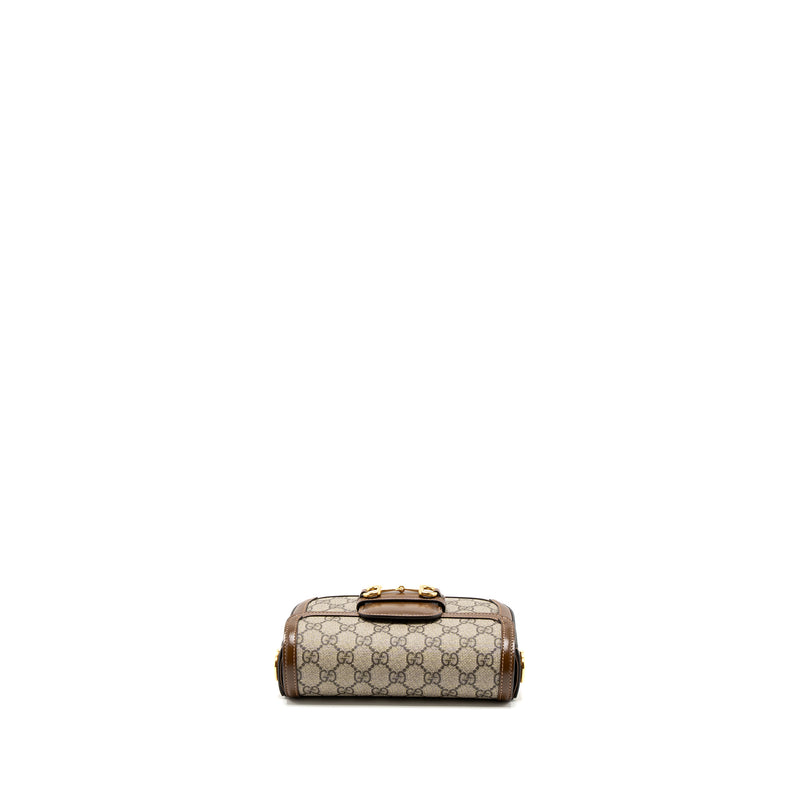 Gucci Horsebit 1955 Mini Bag GG Supreme Canvas GHW