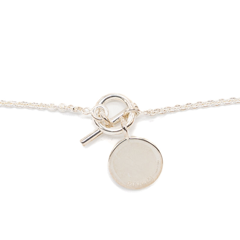 Hermes Amulettes H Ex-Libris Pendant 925 silver