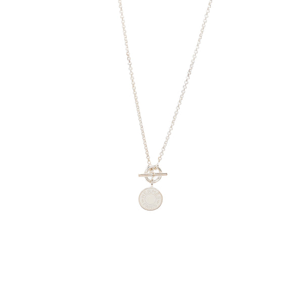 Hermes Amulettes H Ex-Libris Pendant 925 silver