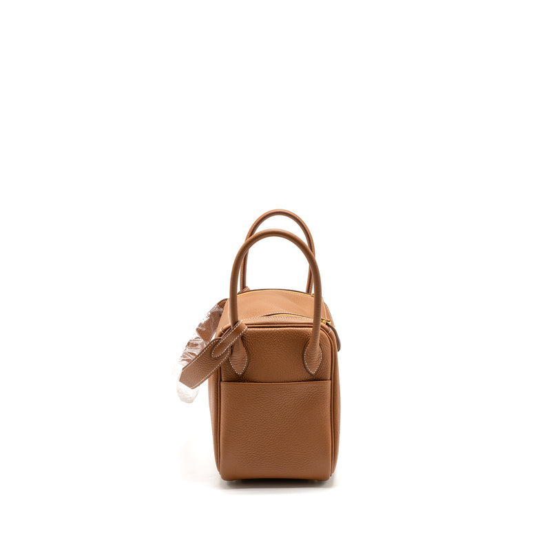 Hermes Lindy 26 Clemence Gold GHW Stamp B