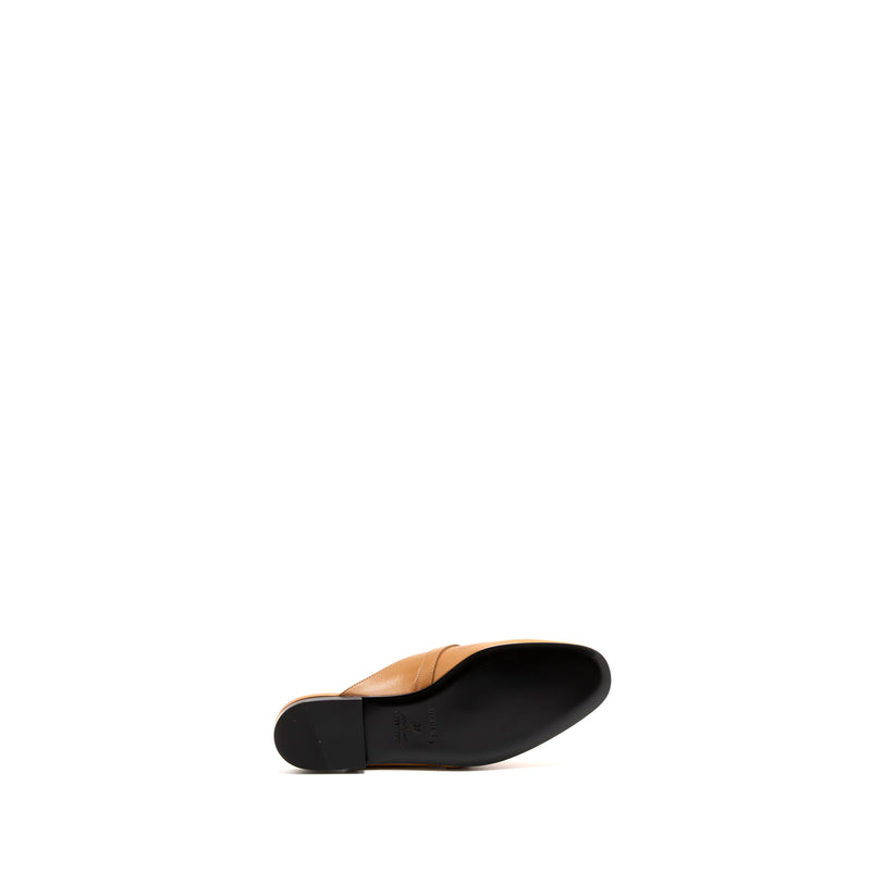 Hermes Size 37 OZ Mule Naturel SHW