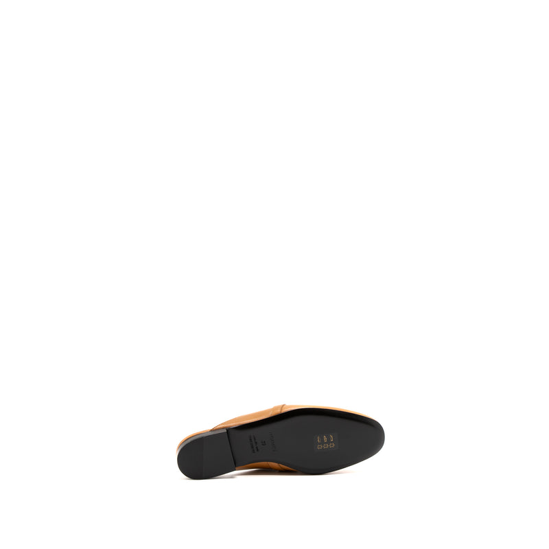Hermes Size 37 OZ Mule Naturel SHW