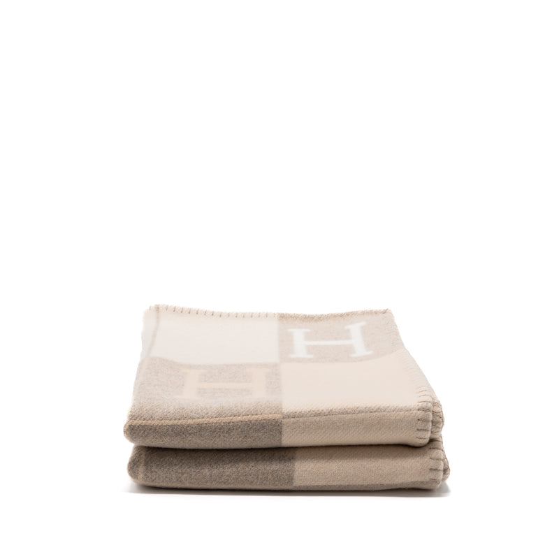 Hermes Avalon III throw blanket Coco / Camomille