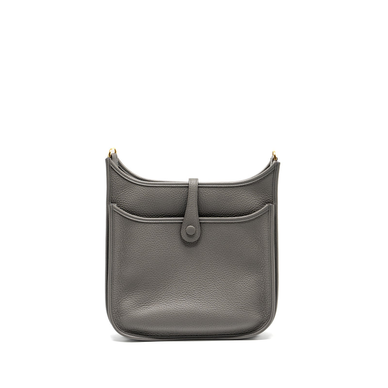 Hermes Evelyn 29 Clemence Gris Meyer GHW Stamp B