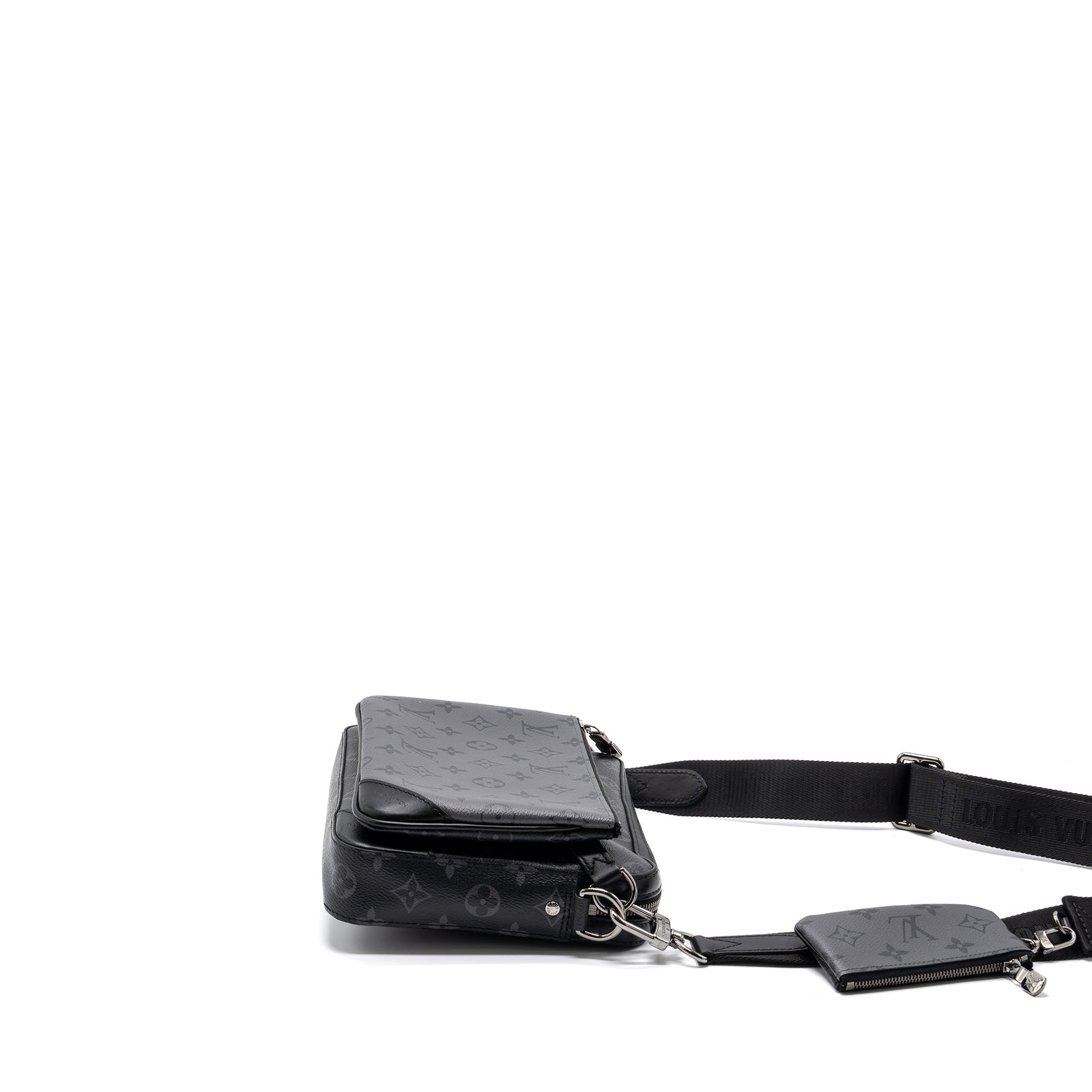 Louis Vuitton Trio Messenger Bag Monogram Eclipse SHW