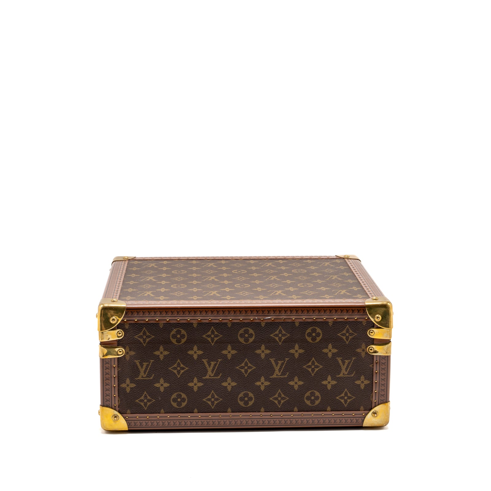 Louis Vuitton Vintage Monogram Tabor 35 Train Case GHW