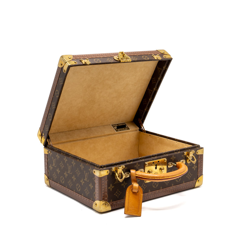 Louis Vuitton Vintage Monogram Tabor 35 Train Case GHW