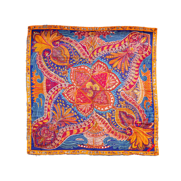 Hermes 140 Scarf Cashmere / Silk Multicolour
